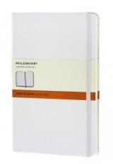 Notebook Large Plain White Hard Cover